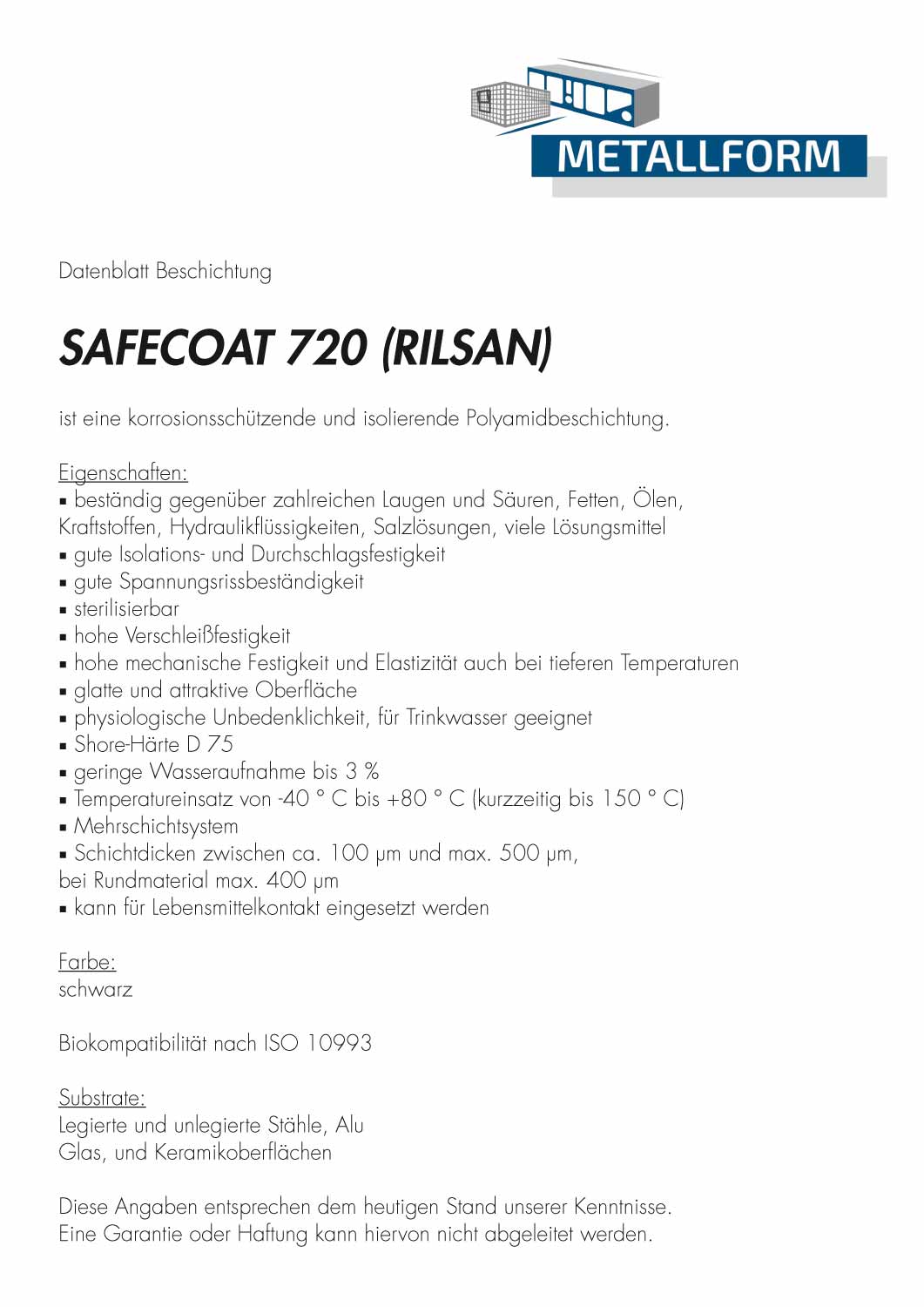 RILSAN (SAFECOAT 720)